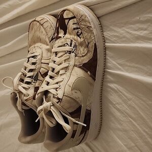 Nike realtree Air Force ones